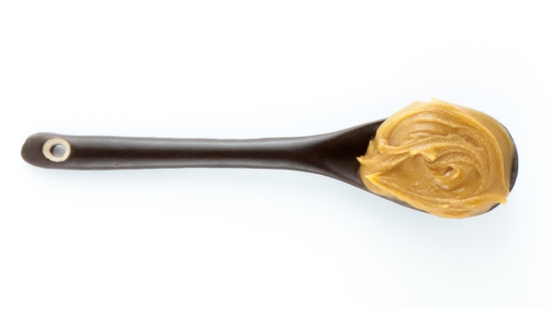 Peanut Butter Alternatives - Wowbutter on a spoon